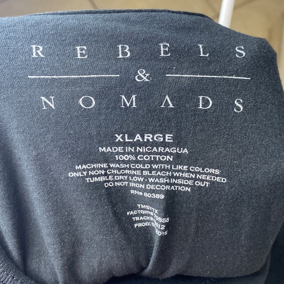 Rebels & Nomads Bear Colorful Print T Shirt - Picture 3 of 6